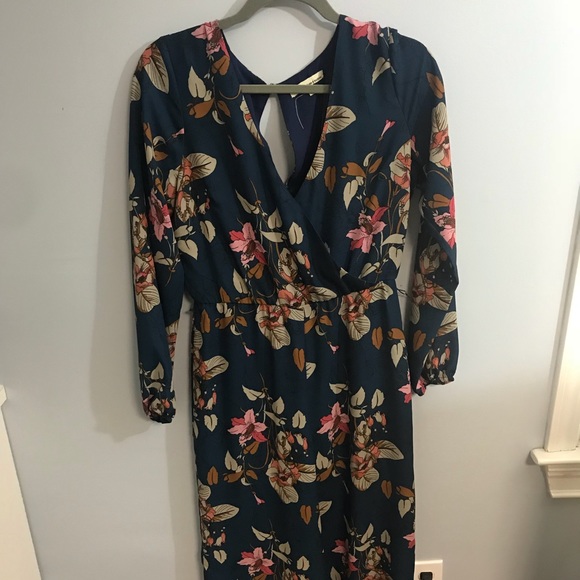 June and Hudson Pants - NTWOT June and Hudson floral jumpsuit missing belt